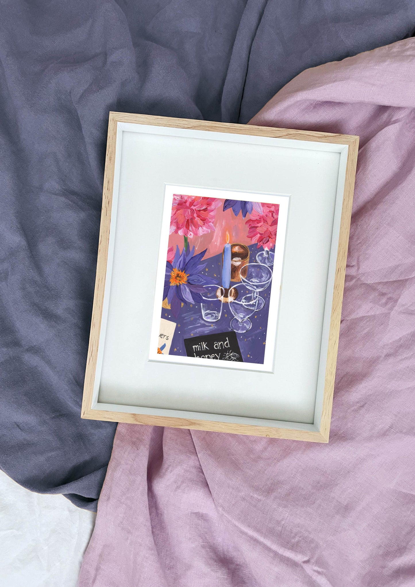 ‘Milk and Honey’ A4 Original