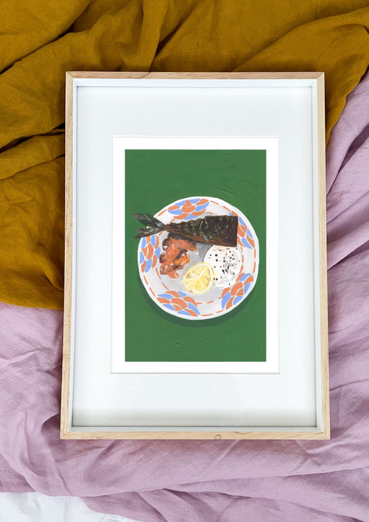 'Feeling Fishy' A5 Original