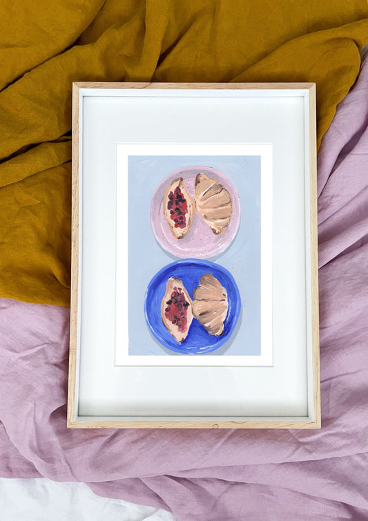 'Breaky for Two' A5 Original