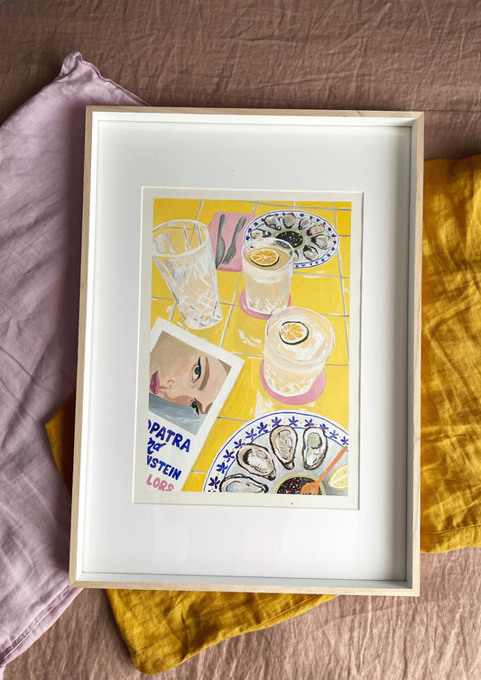 'Lunch Date' A3 Original