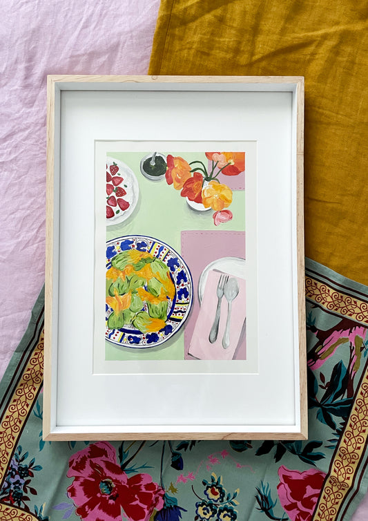 ‘Summer Delights’ A4 Original