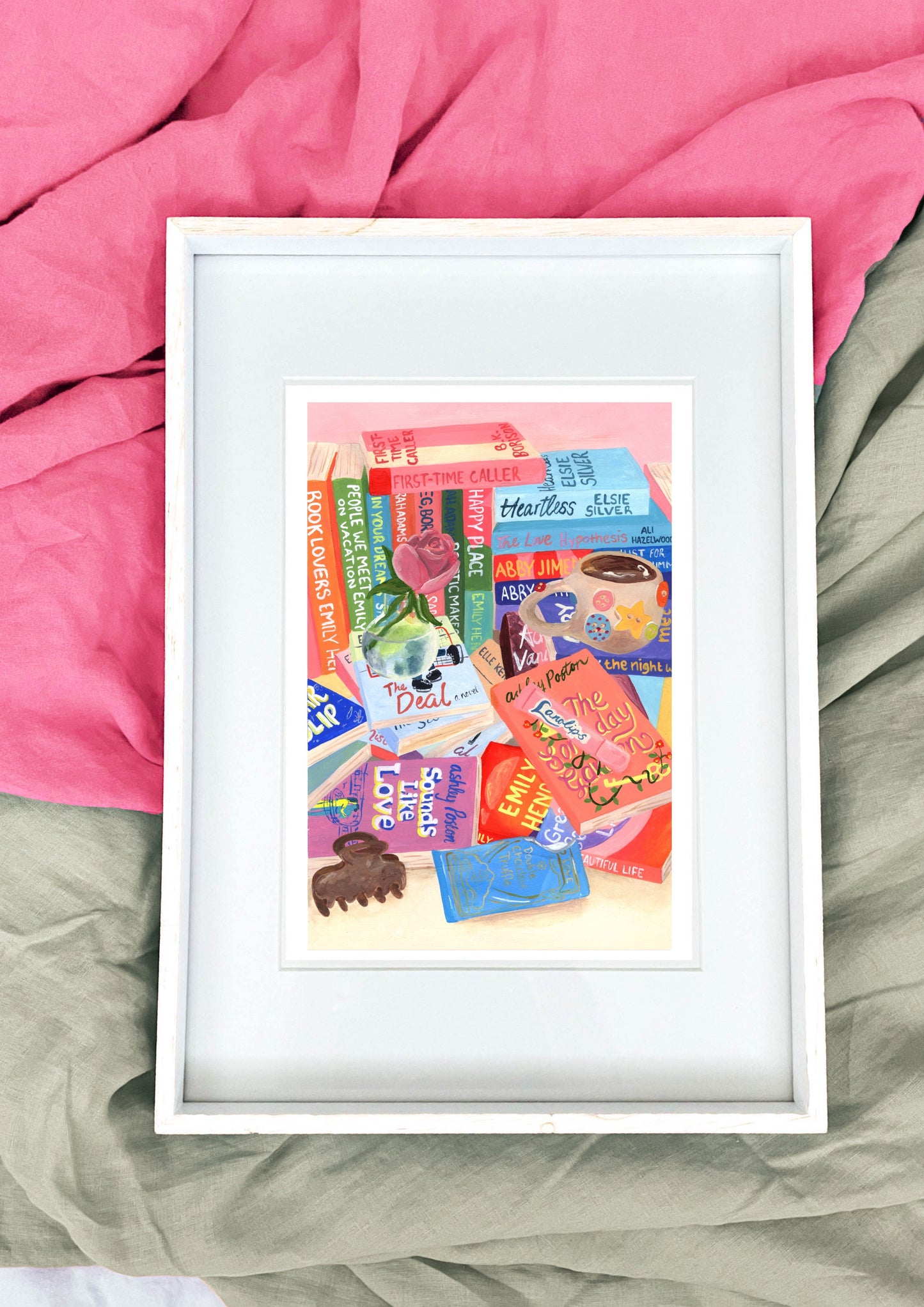 'Bedside Blushing' Original